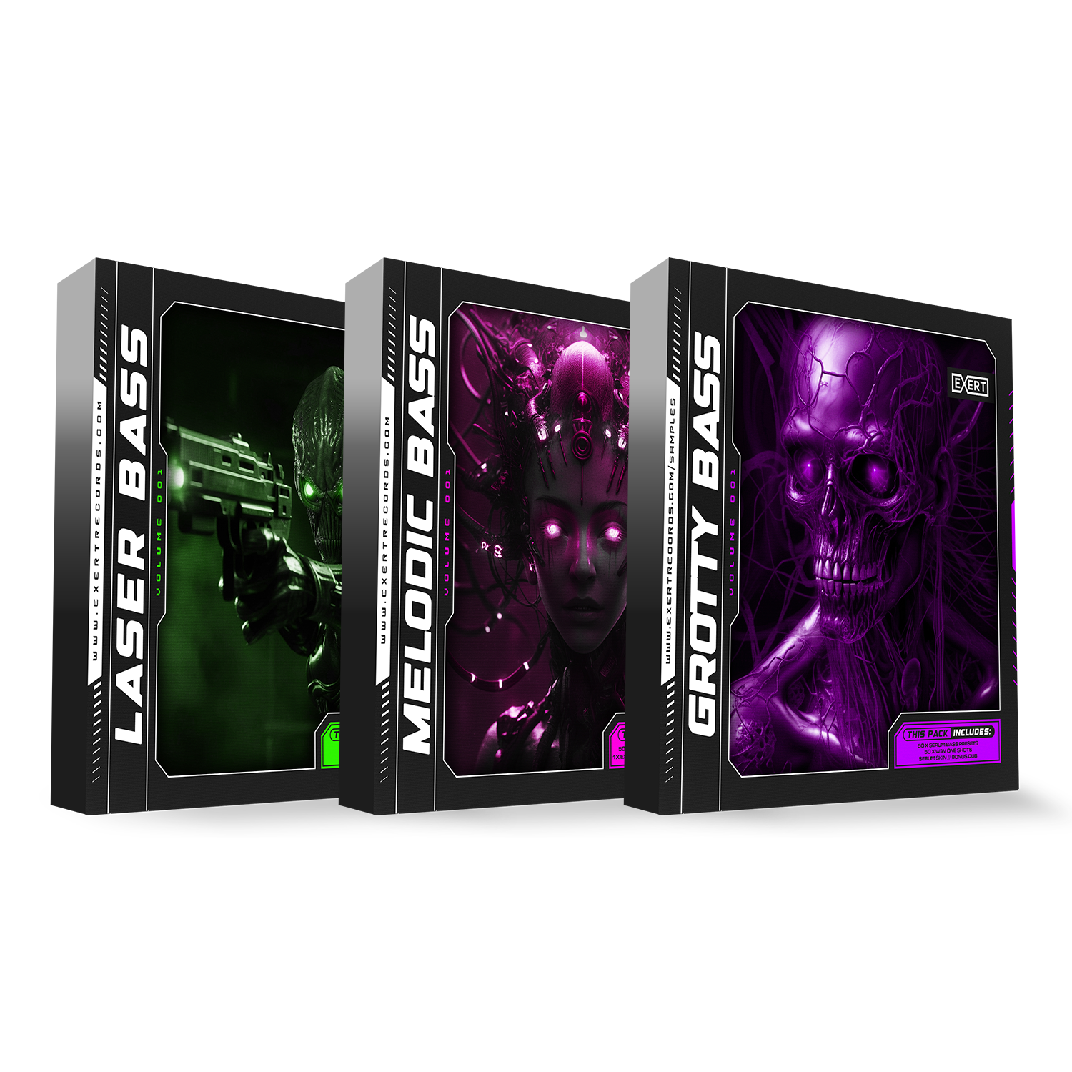 Exert Records - Trilogy Bundle