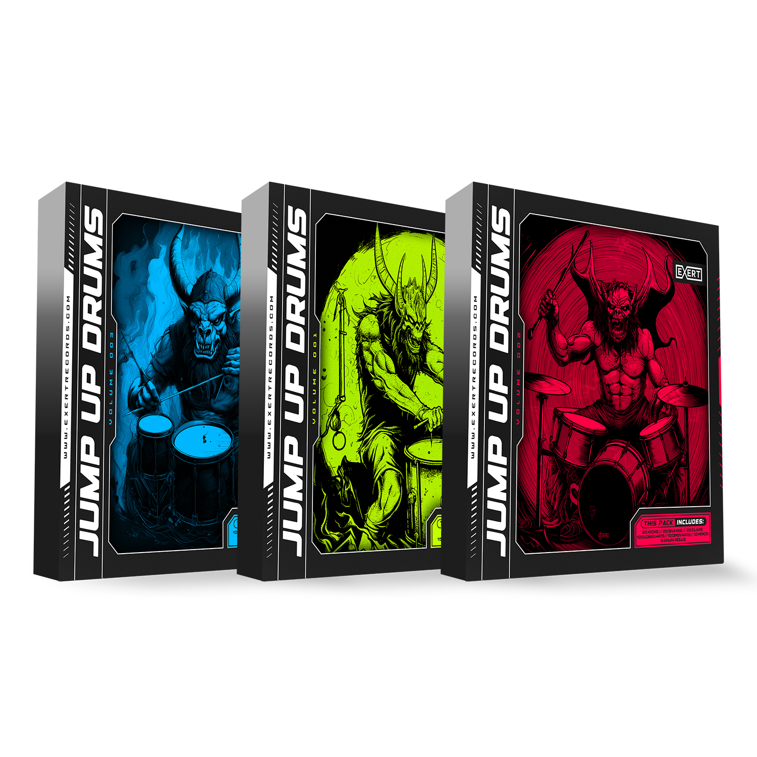 Exert Records - Trilogy Bundle