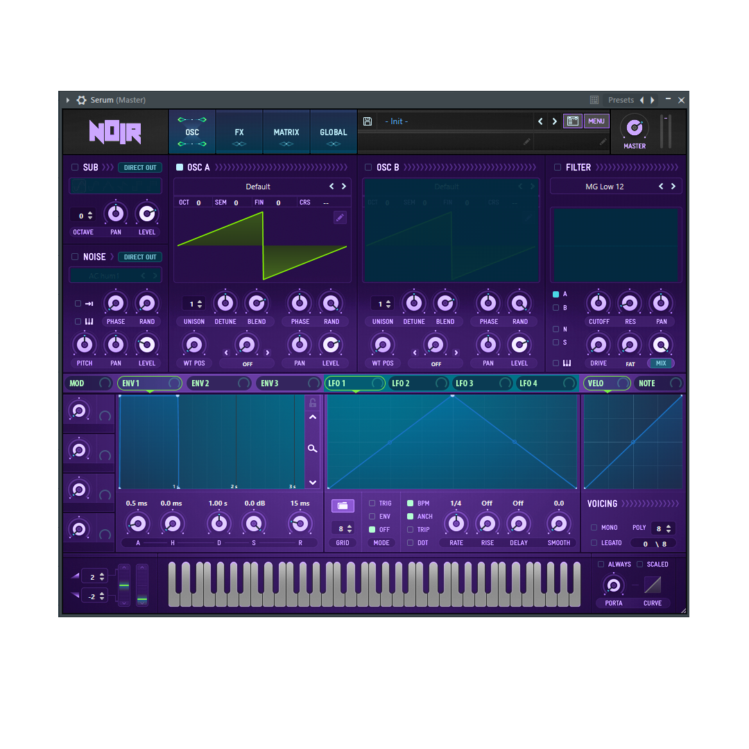 Noir - 50 Serum Presets Vol.2