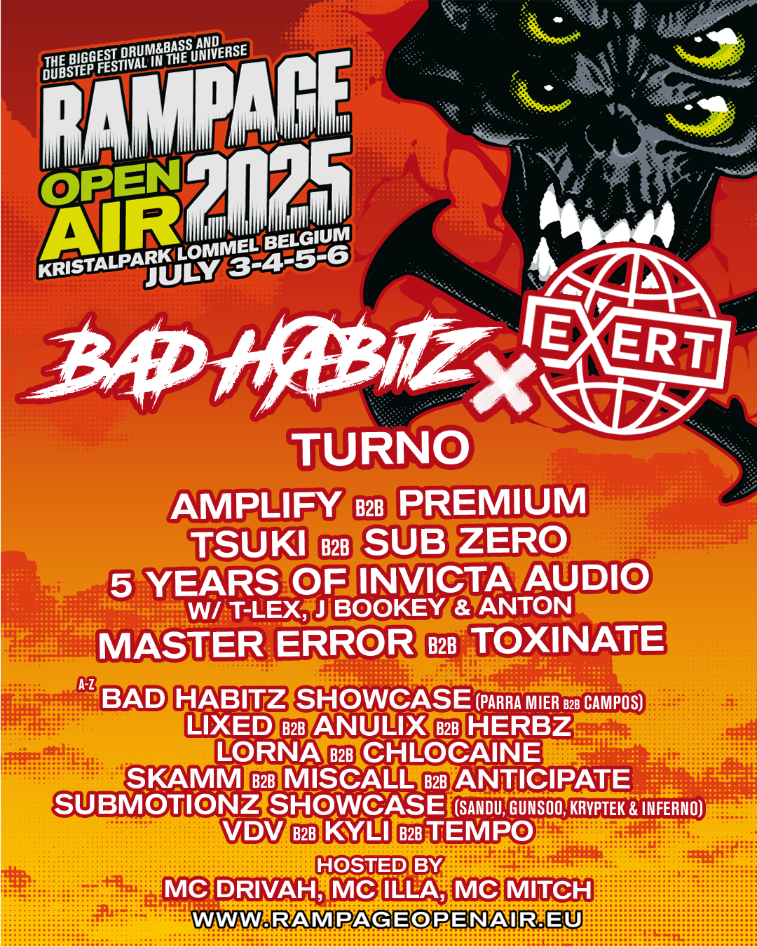 Rampage Open Air - Stage Host